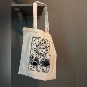 Sun Tarot Canvas Tote Bag